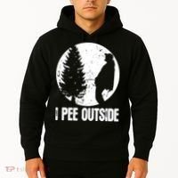 Mens Funny Camping Shirts For Men I Pee Outside Inappropriate TShirt Hoodie thumb 2