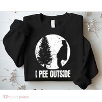 Mens Funny Camping Shirts For Men I Pee Outside Inappropriate TShirt Sweatshirt thumb 2