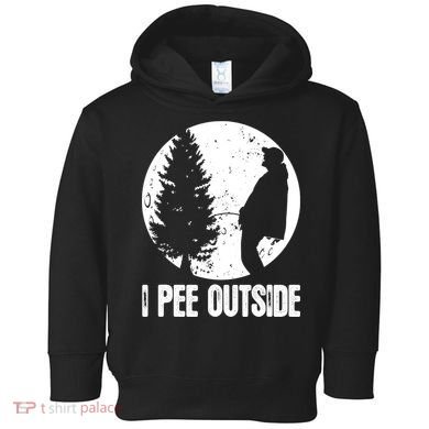 Mens Funny Camping Shirts For Men I Pee Outside Inappropriate TShirt Toddler Hoodie