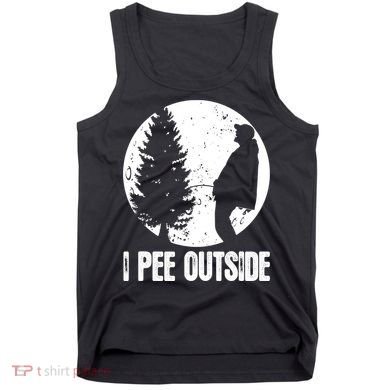 Mens Funny Camping Shirts For Men I Pee Outside Inappropriate TShirt Tank Top