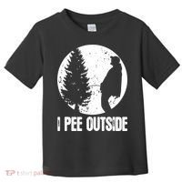 Mens Funny Camping Shirts For Men I Pee Outside Inappropriate TShirt Toddler T-Shirt thumb 0