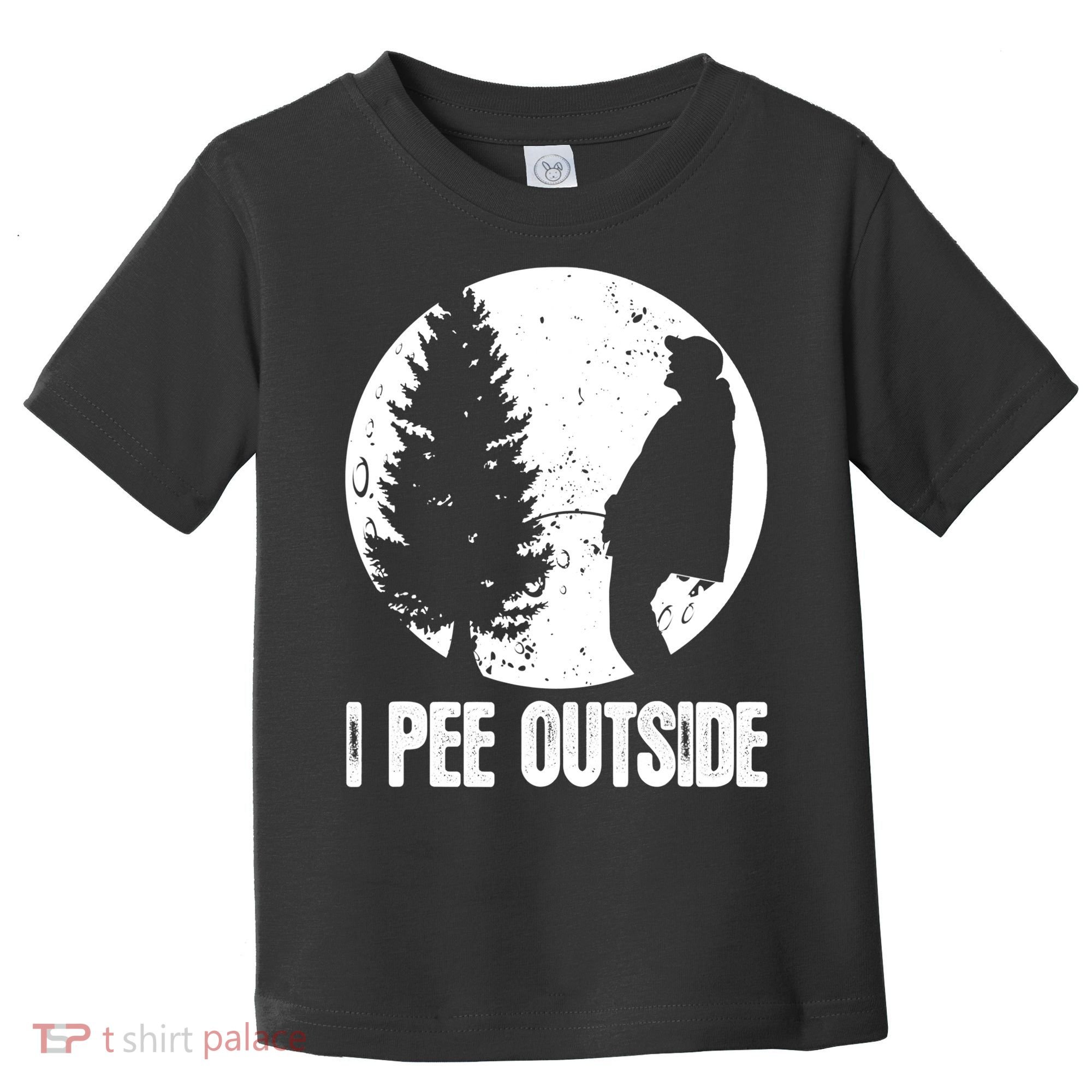Mens Funny Camping Shirts For Men I Pee Outside Inappropriate TShirt Toddler T-Shirt