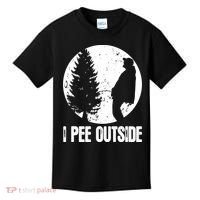 Mens Funny Camping Shirts For Men I Pee Outside Inappropriate TShirt Kids T-Shirt thumb 0