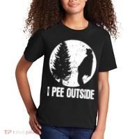 Mens Funny Camping Shirts For Men I Pee Outside Inappropriate TShirt Kids T-Shirt thumb 2