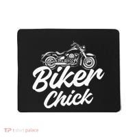 Motorcycle Funny Chopper Race Biker Chick Mousepad thumb 0