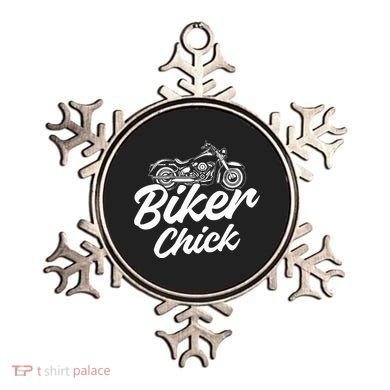 Motorcycle Funny Chopper Race Biker Chick Ornament