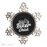 Motorcycle Funny Chopper Race Biker Chick Ornament thumb 0