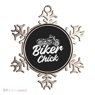 Motorcycle Funny Chopper Race Biker Chick Ornament