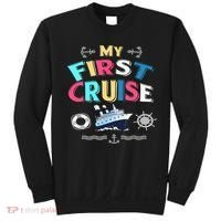 My First Cruise  Girls Boys Cruising and Sailing Sweatshirt thumb 0