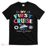 My First Cruise  Girls Boys Cruising and Sailing T-Shirt thumb 0