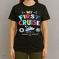 My First Cruise  Girls Boys Cruising and Sailing T-Shirt thumb 4