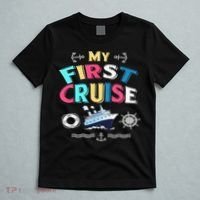 My First Cruise  Girls Boys Cruising and Sailing T-Shirt thumb 5
