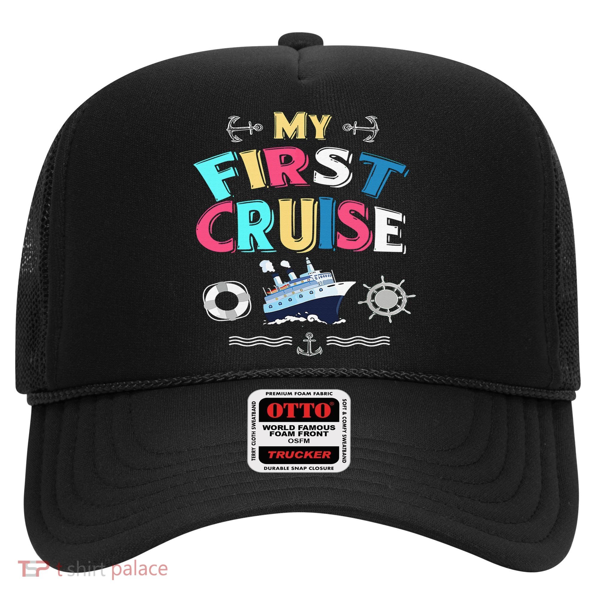 My First Cruise  Girls Boys Cruising and Sailing Hat