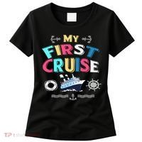 My First Cruise  Girls Boys Cruising and Sailing Women's T-Shirt thumb 0