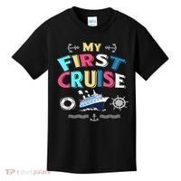 My First Cruise  Girls Boys Cruising and Sailing Kids T-Shirt thumb 0