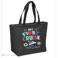My First Cruise  Girls Boys Cruising and Sailing Tote Bag thumb 2