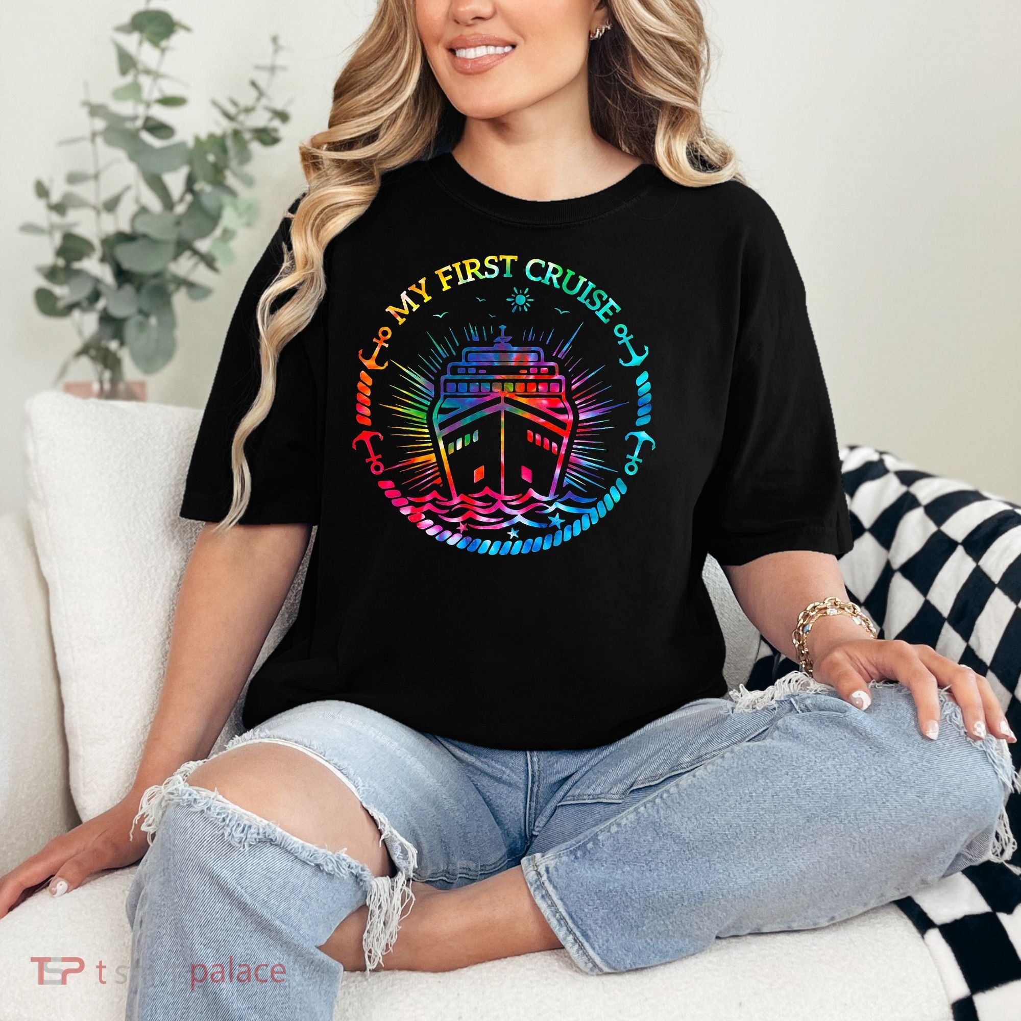 My First Cruise Funny Cruise Comfort Colors T-Shirt
