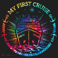 My First Cruise Funny Cruise Comfort Colors T-Shirt thumb 5