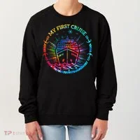 My First Cruise Funny Cruise Women's Sweatshirt thumb 0