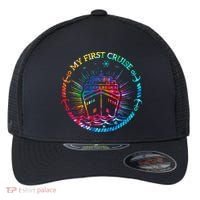 My First Cruise Funny Cruise Flexfit Unipanel Trucker Cap thumb 0