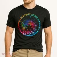 My First Cruise Funny Cruise Cooling Performance Crew T-Shirt thumb 2