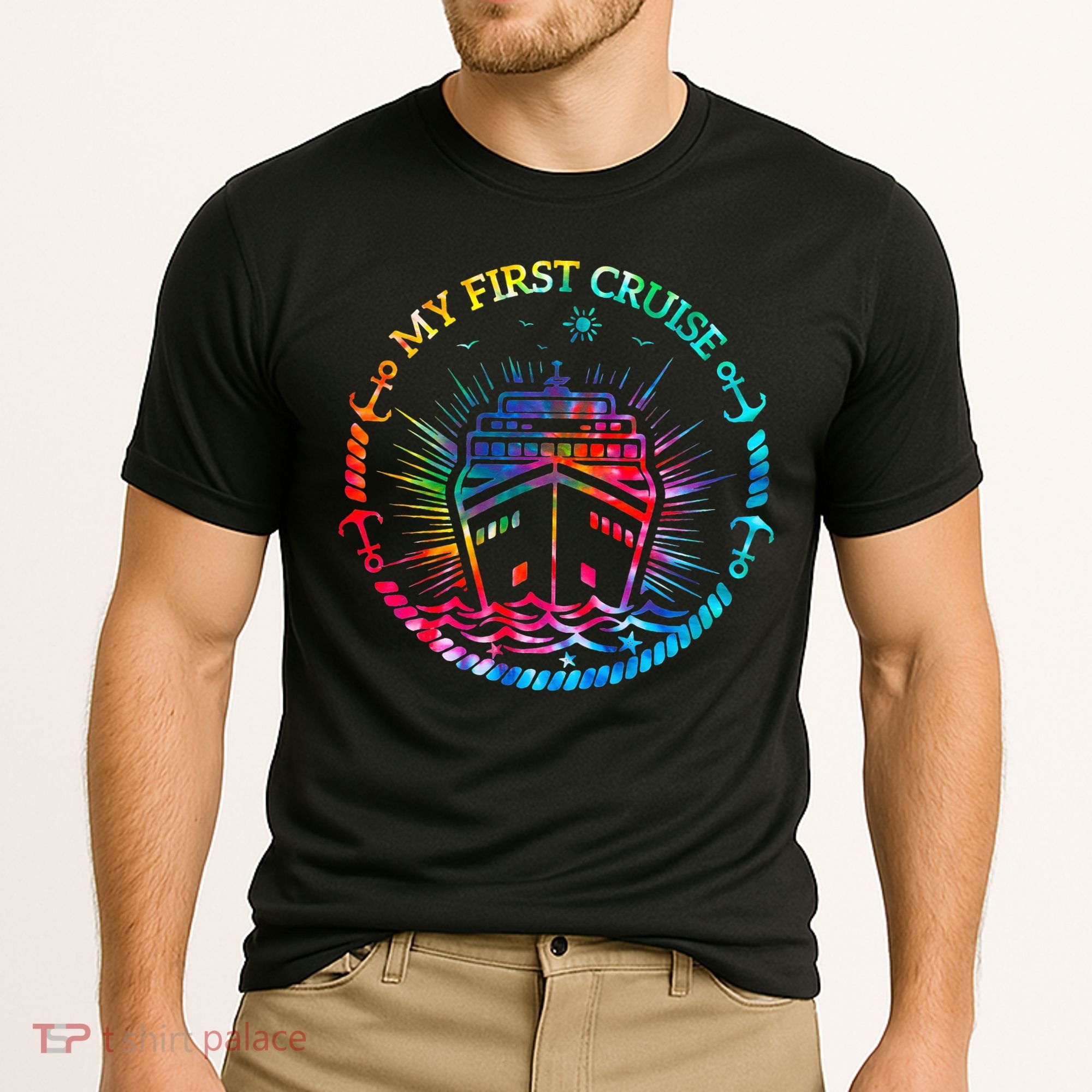 My First Cruise Funny Cruise Cooling Performance Crew T-Shirt