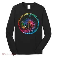 My First Cruise Funny Cruise Long Sleeve Shirt thumb 0