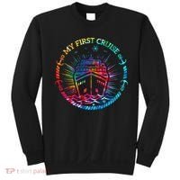 My First Cruise Funny Cruise Sweatshirt thumb 0