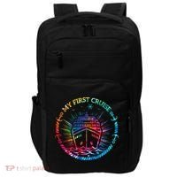 My First Cruise Funny Cruise Impact Tech Backpack thumb 0