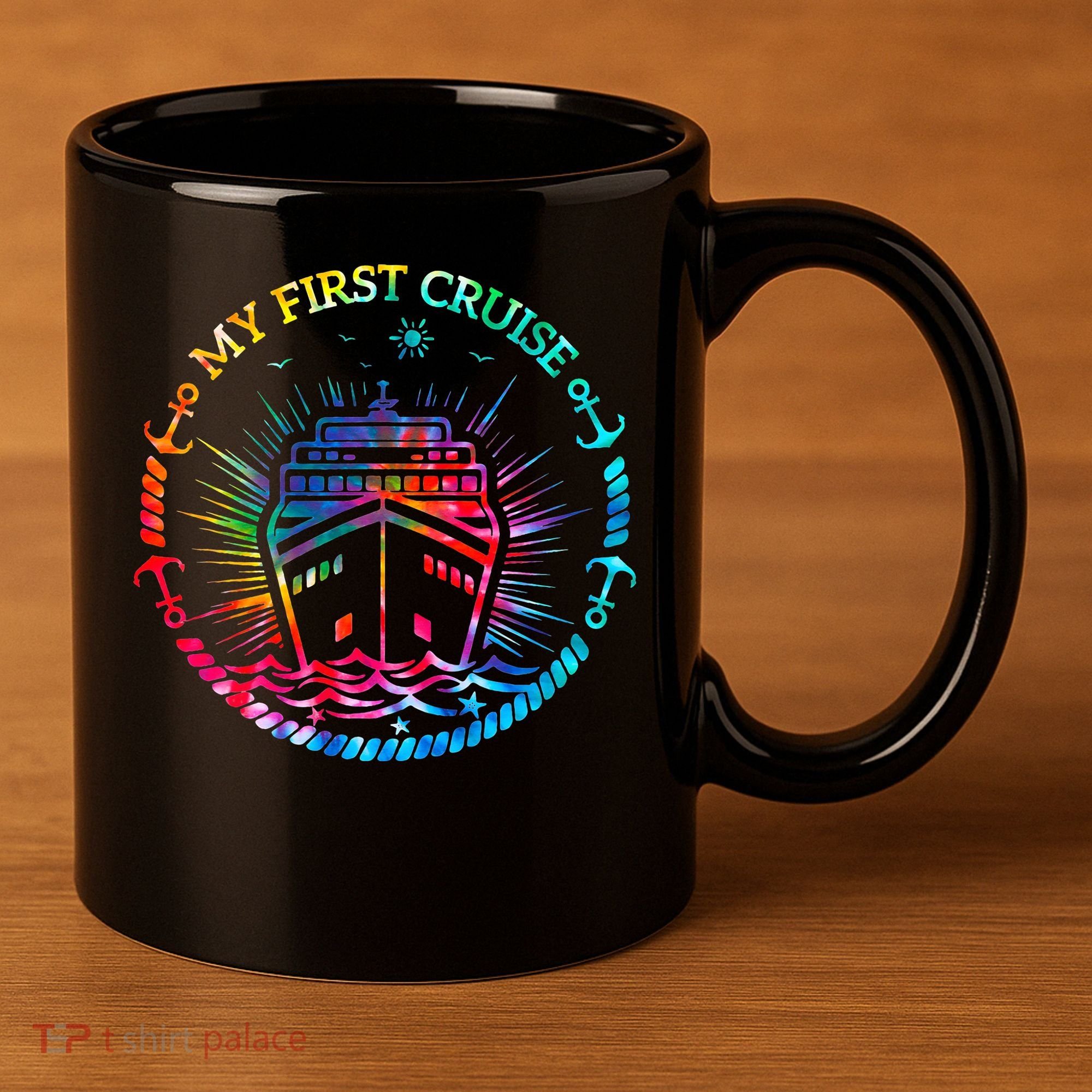My First Cruise Funny Cruise 11oz C Handle Ceramic Mug