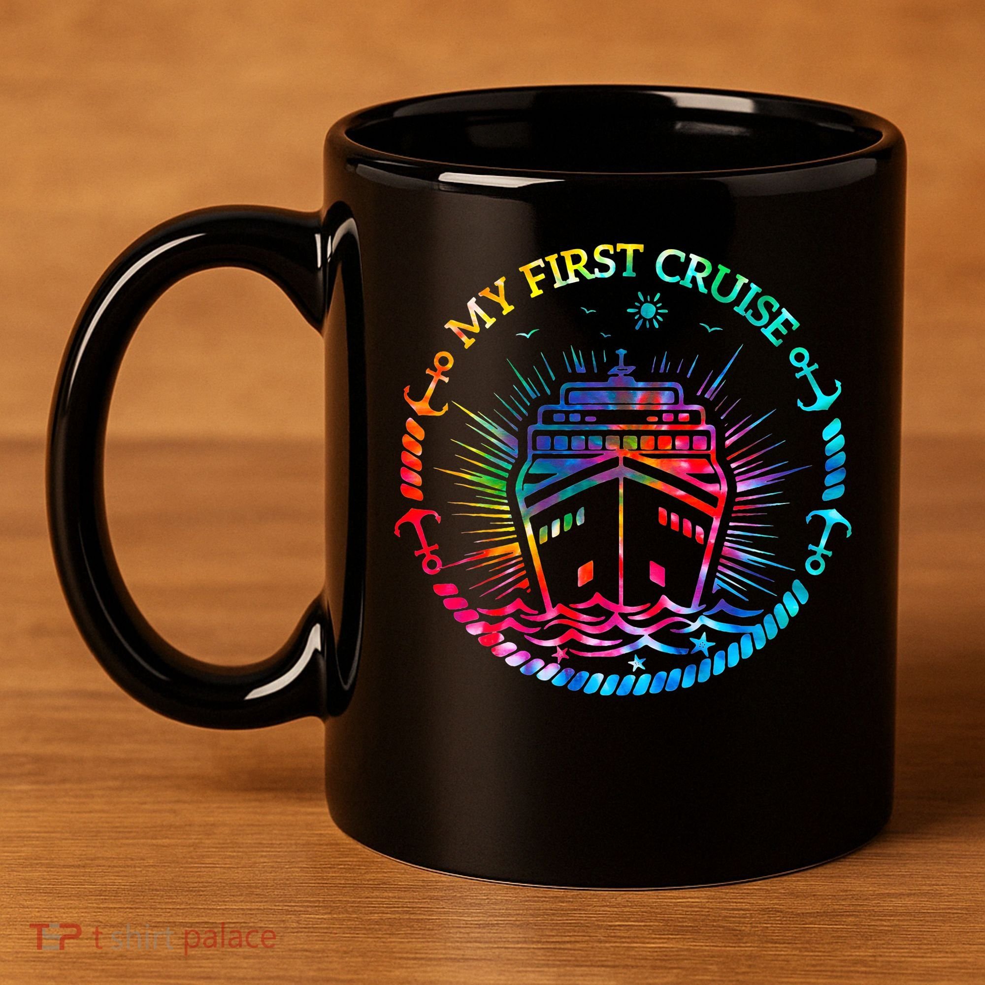 My First Cruise Funny Cruise 11oz C Handle Ceramic Mug