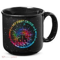 My First Cruise Funny Cruise 15oz Campfire Ceramic Mug thumb 0