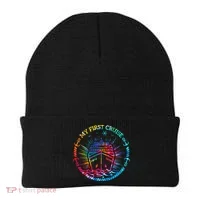 My First Cruise Funny Cruise Beanie thumb 0