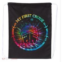 My First Cruise Funny Cruise Drawstring Bag thumb 0