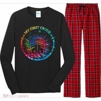 My First Cruise Funny Cruise Long Sleeve Pajama Set thumb 0