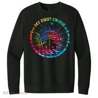 My First Cruise Funny Cruise V.I.T. Fleece Crew Sweatshirt thumb 0