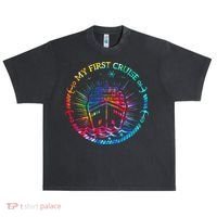 My First Cruise Funny Cruise Urban Oversized Heavyweight T-Shirt thumb 0