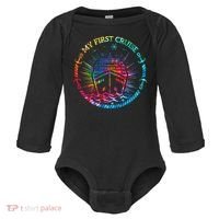 My First Cruise Funny Cruise Baby Long Sleeve Bodysuit thumb 0