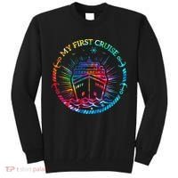 My First Cruise Funny Cruise Tall Sweatshirt thumb 0