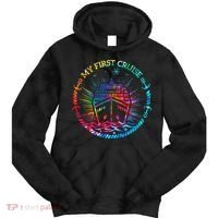 My First Cruise Funny Cruise Tie Dye Hoodie thumb 0