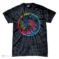 My First Cruise Funny Cruise Tie-Dye T-Shirt thumb 0