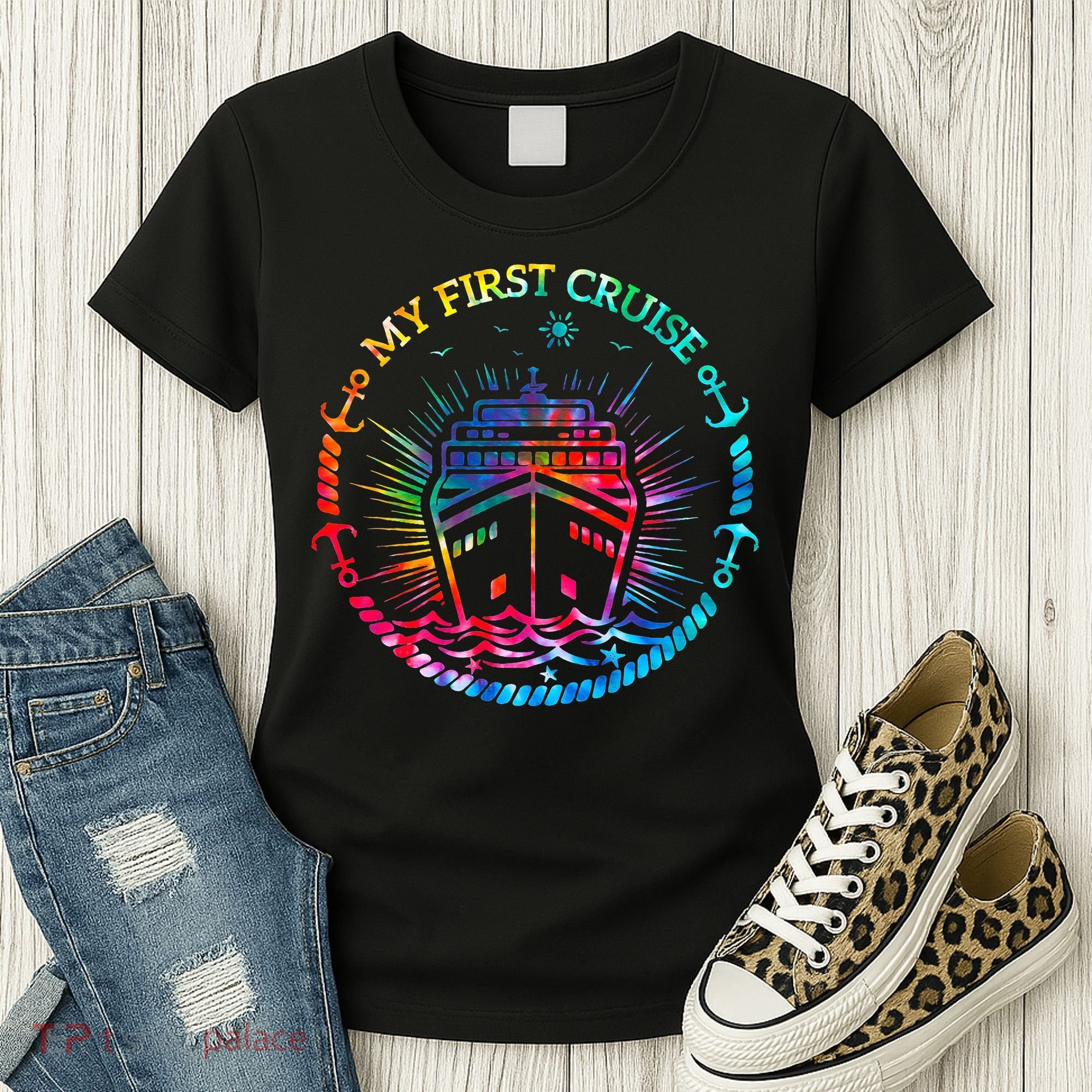 My First Cruise Funny Cruise Women's T-Shirt