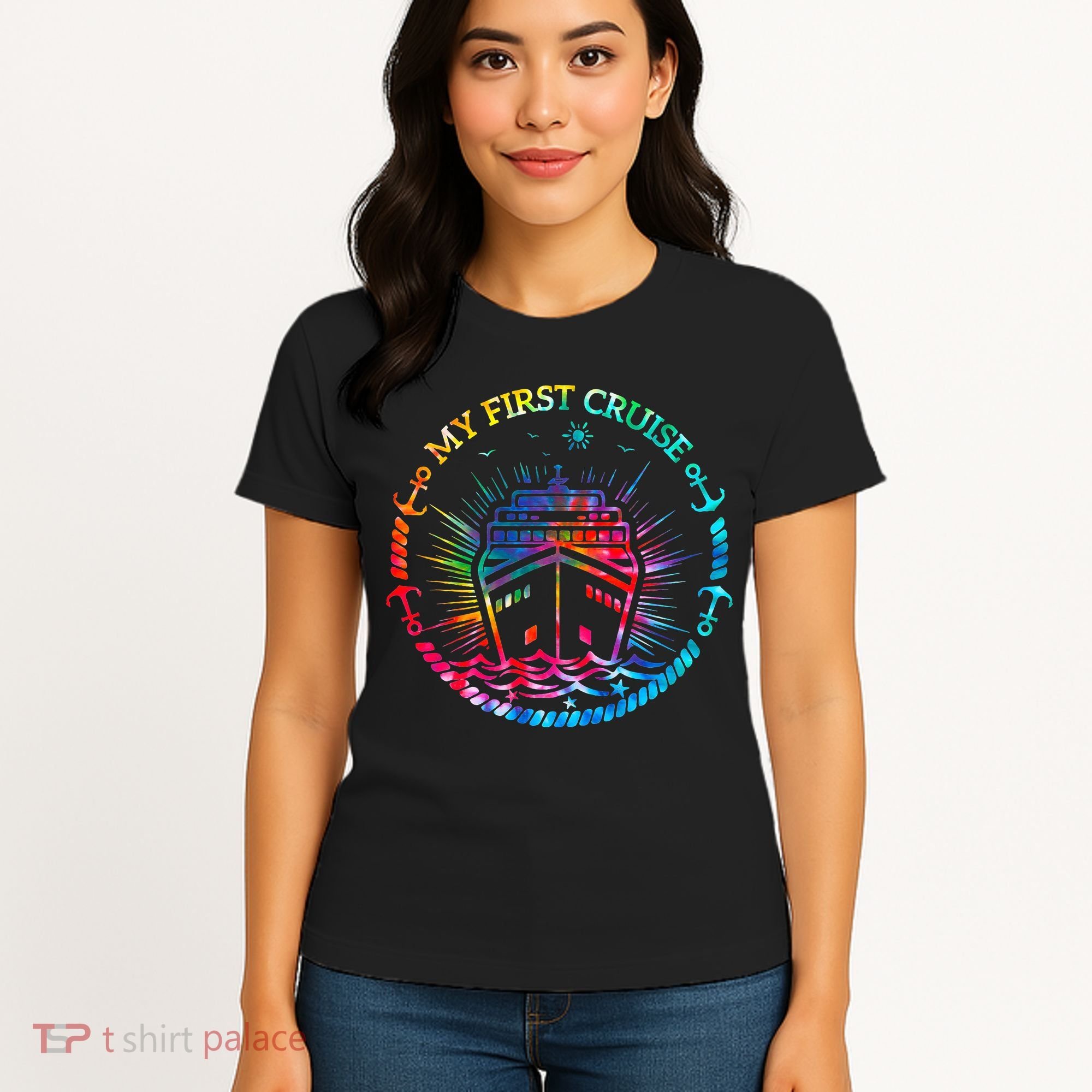 My First Cruise Funny Cruise Women's T-Shirt