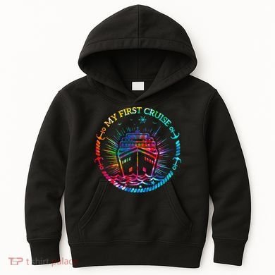 My First Cruise Funny Cruise Kids Hoodie