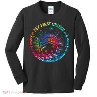 My First Cruise Funny Cruise Kids Long Sleeve Shirt thumb 0