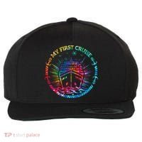 My First Cruise Funny Cruise Wool Snapback Cap thumb 0