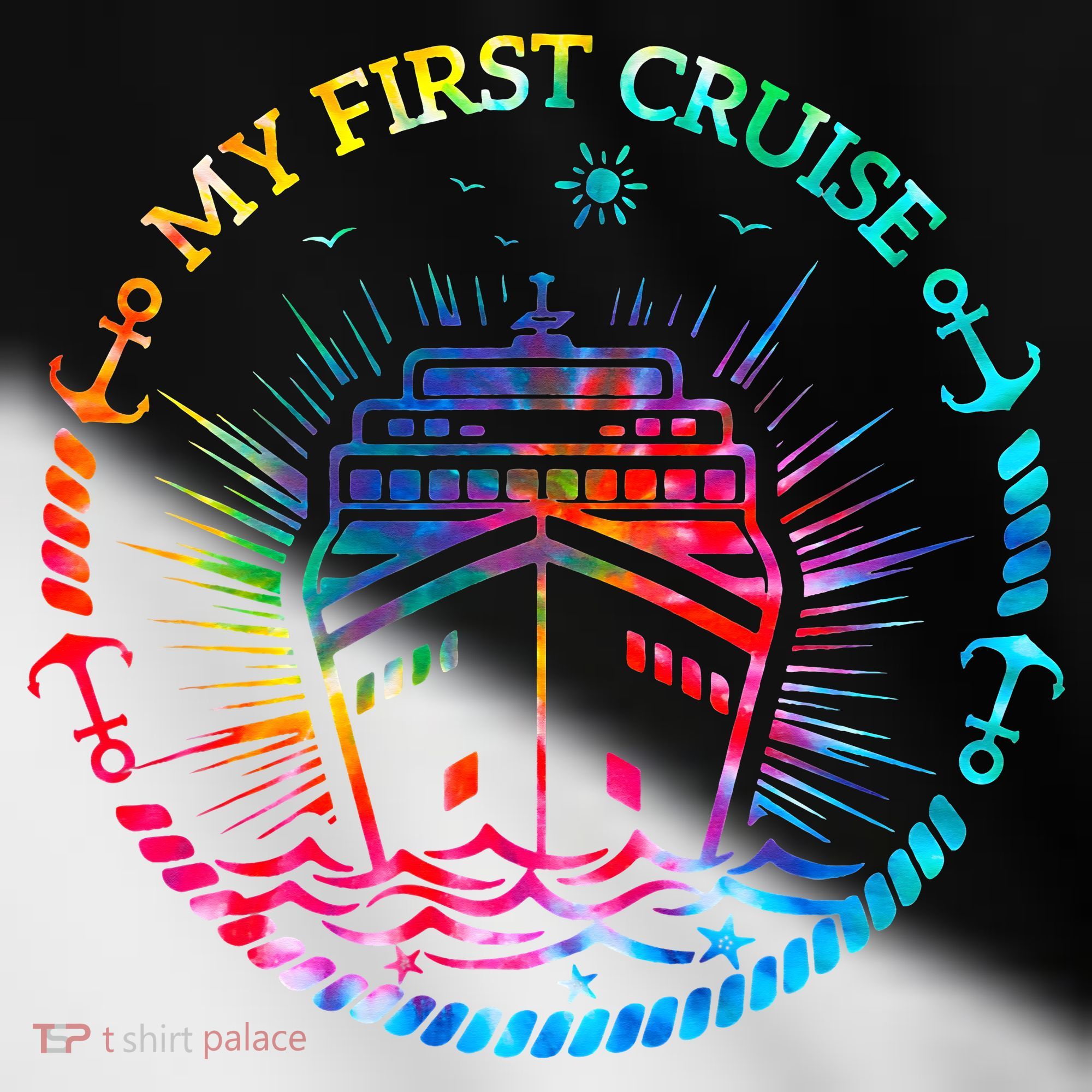 My First Cruise Funny Cruise Toddler Fine Jersey T-Shirt