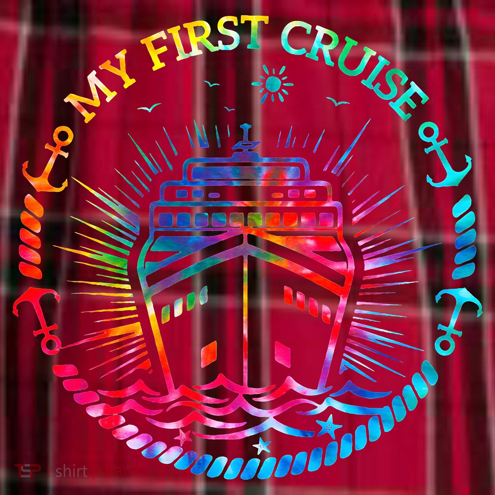 My First Cruise Funny Cruise Men's Flannel Plaid Pajama Pants