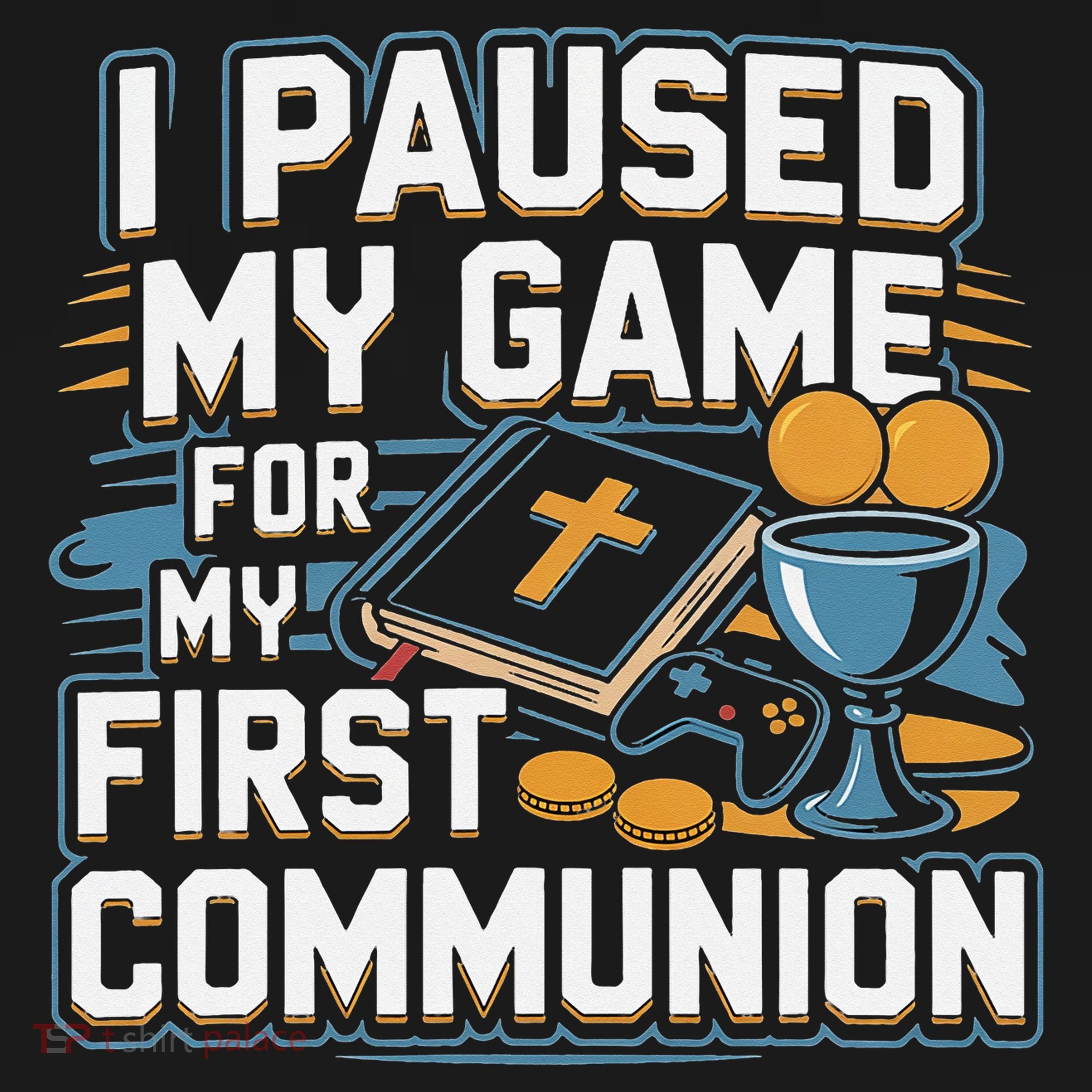 My First Communion Video Game Controller Gifts Gift Kids Sweatshirt