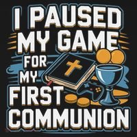My First Communion Video Game Controller Gifts Gift Kids Hoodie thumb 5